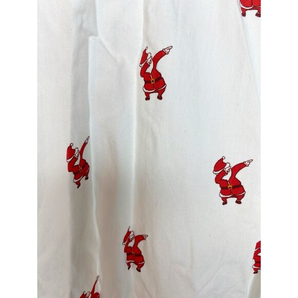 Denim & Flower Ricky Singh Christmas Santa Claus Dabbing Shirt Men’s Medium - Picture 3 of 12